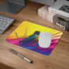 Tapis de souris 22x18 cm – Guerrier Néon – Style Pop-Art