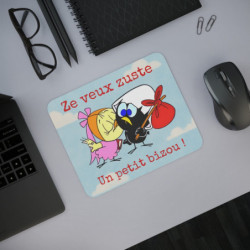 Tapis de souris 22x18 cm  Humour Vintage Cartoon  Calimero  – Message rigolo