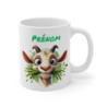 Mug Chèvre Rigolote Personnalisable Prénom – Tasse Humour Animal 11oz