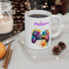 Mug Gamer Personnalisable Prénom – Tasse Manette Colorée 11oz Cadeau Geek Enfant Ado
