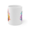 Mug Singe Gamer – Illustration Splash Colorée – Cadeau Fun Geek