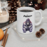 Mug Gorille Gamer Personnalisé – Prénom en Haut – Design Geek Puissant