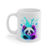 Mug Panda Néon Personnalisable – Design Splash Fluorescent – Cadeau Kawaii Stylé