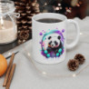 Mug Panda Street-Art – Design Fluo Pop – Cadeau Artistique Moderne