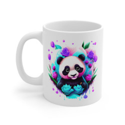 Mug Panda Fleurs – Kawaii...