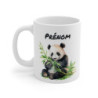 Mug Panda Aquarelle – Personnalisable avec Prénom – Design Nature Zen