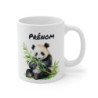 Mug Panda Aquarelle – Personnalisable avec Prénom – Design Nature Zen