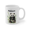 Mug Panda Bambou – Personnalisable avec Prénom – Illustration Aquarelle Nature