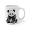 Mug Panda Réaliste – Illustration Minimaliste – Design Animalier Épuré