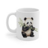 Mug Panda Fleur Aquarelle – Design Tendre & Nature – Illustration Botanique