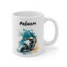 Mug Moto Sport – Motard Racing – Design Aquarelle Personnalisé