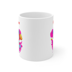 Mug Panda à Moto Personnalisé – Prénom Enfant Motard – Design Coloré et Mignon