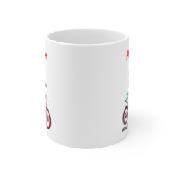 Mug Motocross Personnalisé – Prénom Enfant Rider – Tasse Crossbike Colorée