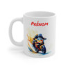 Mug Moto Sport Personnalisé – Pilote Moto Racing avec Prénom – Cadeau Motard Vitesse & Adrénaline