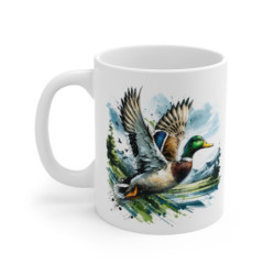 Mug Canard Colvert en Vol –...