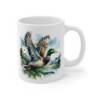 Mug Canard Colvert en Vol – “Évasion Sauvage” – Illustration Nature Dynamique