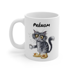 Mug Chat Fatigué...