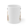 Mug Personnalisé Hérisson Mignon – Illustration Aquarelle Florale – Design Doux et Attendrissant