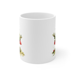 Mug Grenouille Méditative – Illustration Aquarelle Zen – Tasse Originale Nature et Humour