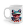 Mug Grenouille Mignonne et Colorée – Illustration Fun 3D – Tasse Rigolote et Lumineuse