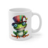 Tasse Grenouille Rigolote Chapeau – Mug Humour Aquarelle Drôle Cadeau Original 325ml