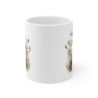 Mug Grenouille Fleurie – Illustration Aquarelle Poétique – Tasse Nature Douce et Déco Florale
