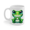 Tasse Grenouille Cœur Mignonne – Mug Aquarelle Amour Cadeau Tendre Kawaii 325ml