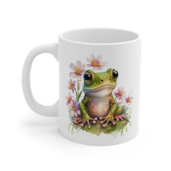 Tasse Grenouille et Fleurs...