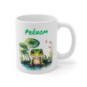 Tasse Personnalisable Grenouille Étang – Mug Prénom Aquarelle Nature Zen Cadeau Poétique 325ml