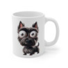 Mug Scottish Terrier Marrant – Illustration Cartoon Aquarelle – Tasse Chien Rigolo et Adorable