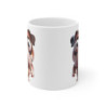 Tasse Chien Bouledogue Anglais Mignon – Mug Cartoon Chiot Rigolo Cadeau Fan de Dog 325ml