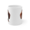 Tasse Chien Teckel Mignon – Mug Cartoon Dachshund Chiot Rigolo Corps Long 325ml