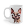 Tasse Chien Bouledogue Français Mignon – Mug Cartoon Frenchie Rigolo 325ml
