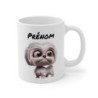 Tasse Bichon Maltais Personnalisée avec Prénom – Mug Chien Blanc Mignon – Idée Cadeau Fan de Chiens