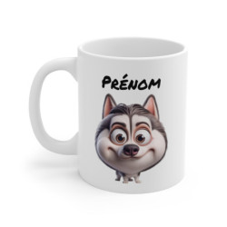Tasse Husky Personnalisée...