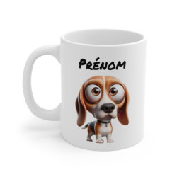 Tasse Beagle Personnalisée...