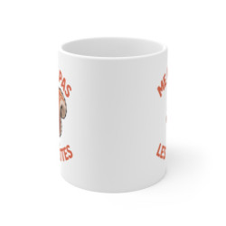 Mug Me Casse Pas les Noisettes – Écureuil Énervé Humour – Tasse Drôle Céramique 325ml