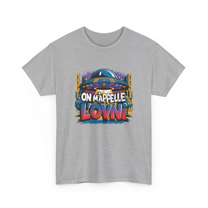 T-shirt Homme Humour OVNI – "On m’appelle l’OVNI" – Tee-Shirt Geek Fun Unisexe Coton S à 3XL