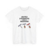 T-shirt Humour Vin – "Un Peu d’Exercice Pour Le Weekend" – Design Tire-Bouchon Illustré et Décontracté