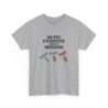 T-shirt Humour Vin – "Un Peu d’Exercice Pour Le Weekend" – Design Tire-Bouchon Illustré et Décontracté