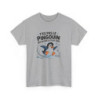 T-shirt Pingouin Humour – "T’es Pas Le Pingouin Qui Glisse Le Plus Loin" – Design Mignon & Moqueur