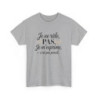 T-shirt Femme Citation Drôle – "Je Ne Râle Pas, Je M’exprime" – Design Élégant avec Volutes Pastel