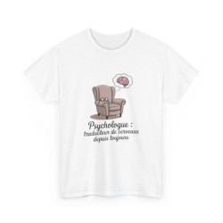 T-shirt Psychologue Drôle –...