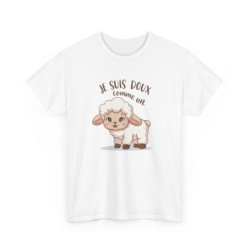 T-shirt Doux Agneau – "Je...