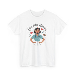 T-shirt Infirmière Femme –...