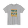 T-shirt Supporter FC Nantes – "Je Suis Supporter de Nantes" – Tee-Shirt Blanc Gris Humour Football Ligue 1 Jaune Vert S à 3XL