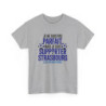 T-shirt RC Strasbourg Je Ne Suis Pas Parfait Mais Je Suis Supporter Tee-Shirt Foot Humour Homme
