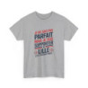 T-shirt Humour LOSC Lille Je Ne Suis Pas Parfait Mais Je Suis Supporter Tee Shirt Foot Homme
