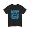 T-shirt Supporter OM Marseille Je Ne Suis Pas Parfait Mais Je Suis Supporter Tee Shirt Humour Foot Homme