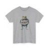 T-shirt Boneca Ambalabu Grenouille – Tee Shirt Drôle Blanc Gris – Design Absurde Cartoon Funky S à 3XL